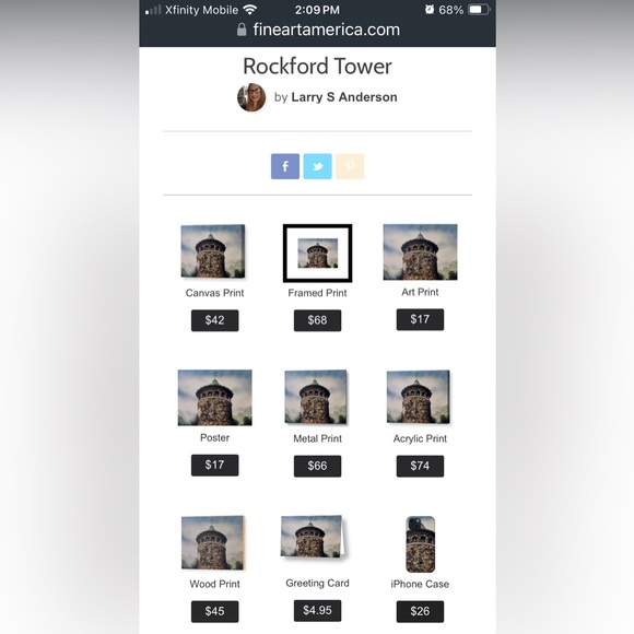 Rockford Tower by Larry S. Anderson - Picture 4 of 7